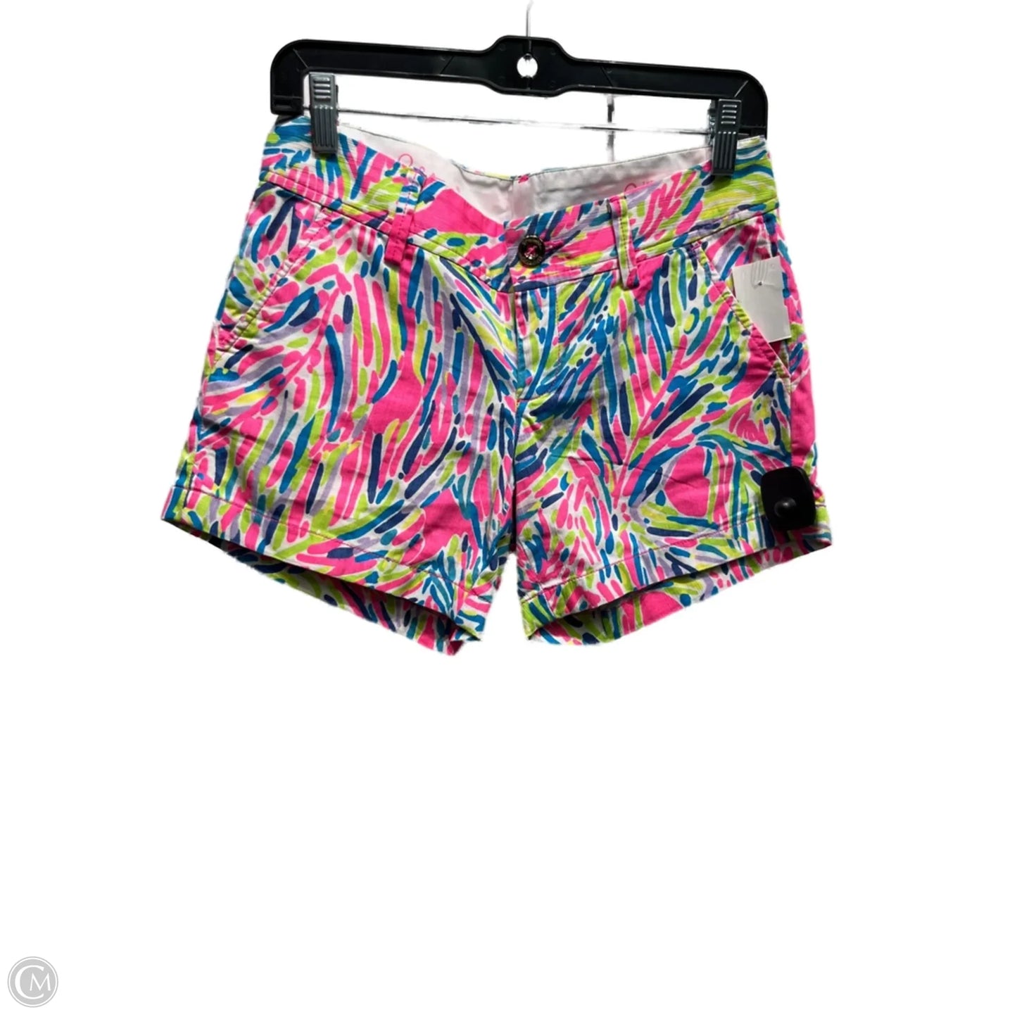 Shorts Designer By Lilly Pulitzer In Pink & Purple, Size: 0