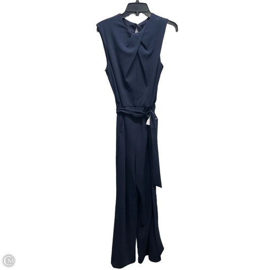 Jumpsuit By Tahari In Navy, Size: 10