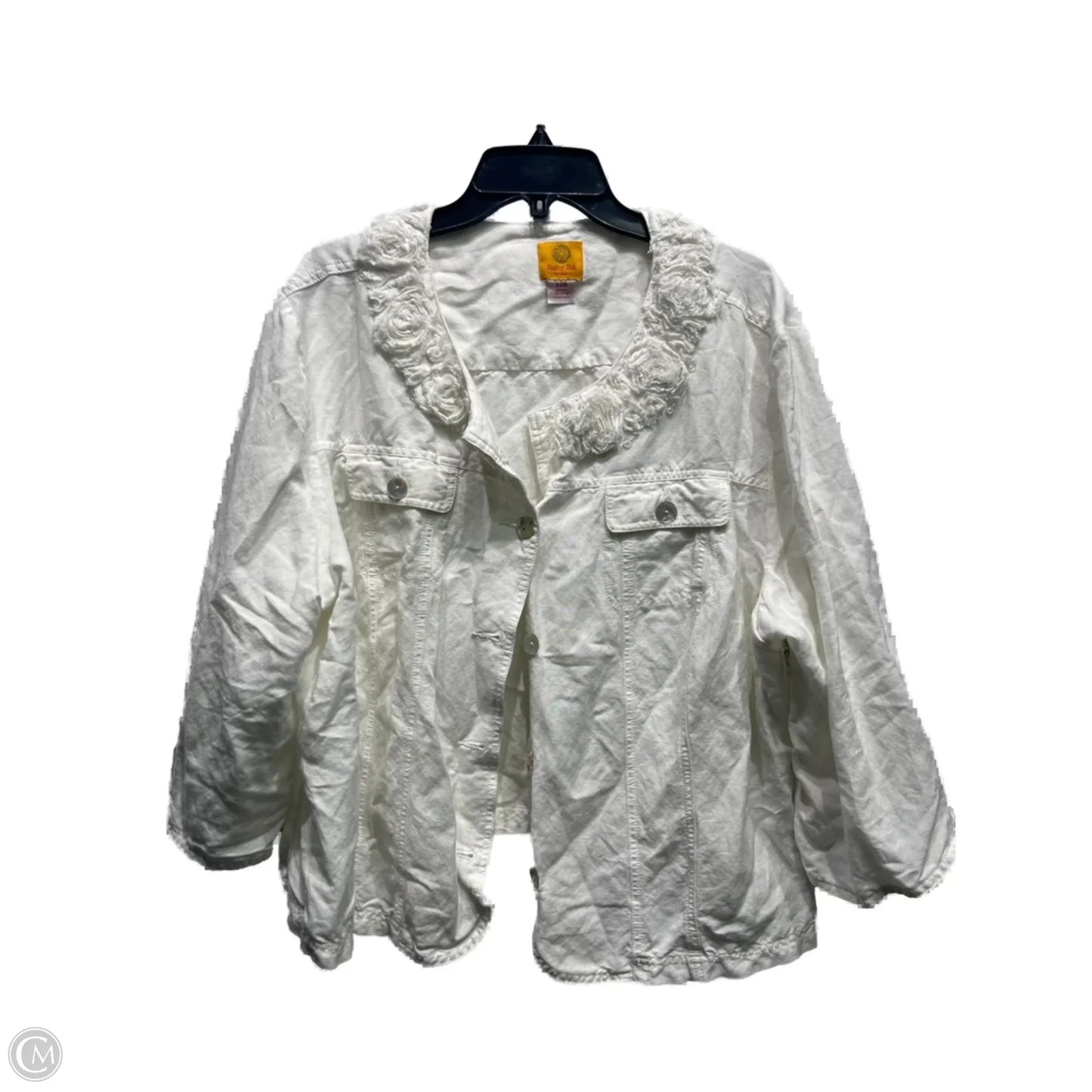 Jacket Other By Ruby Rd In White, Size: 22