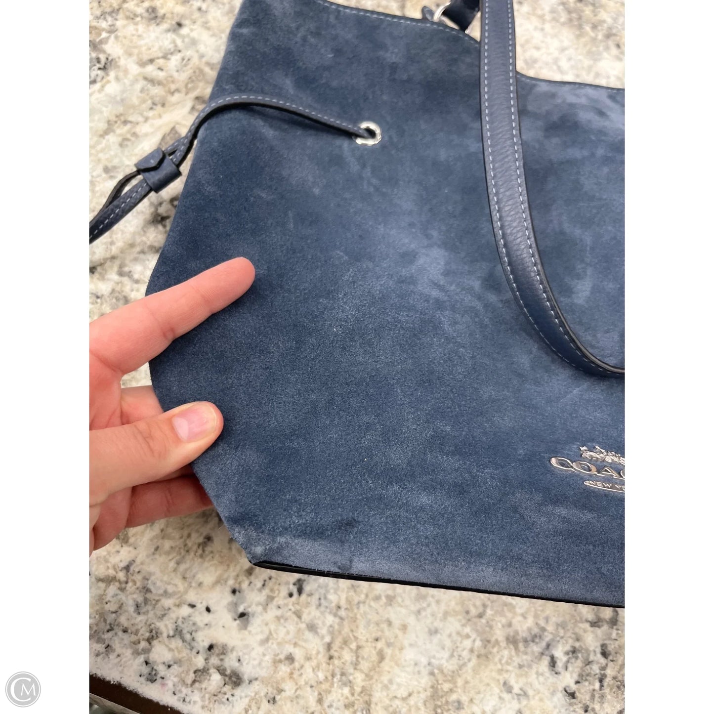 Tote Designer By Coach, Size: Large