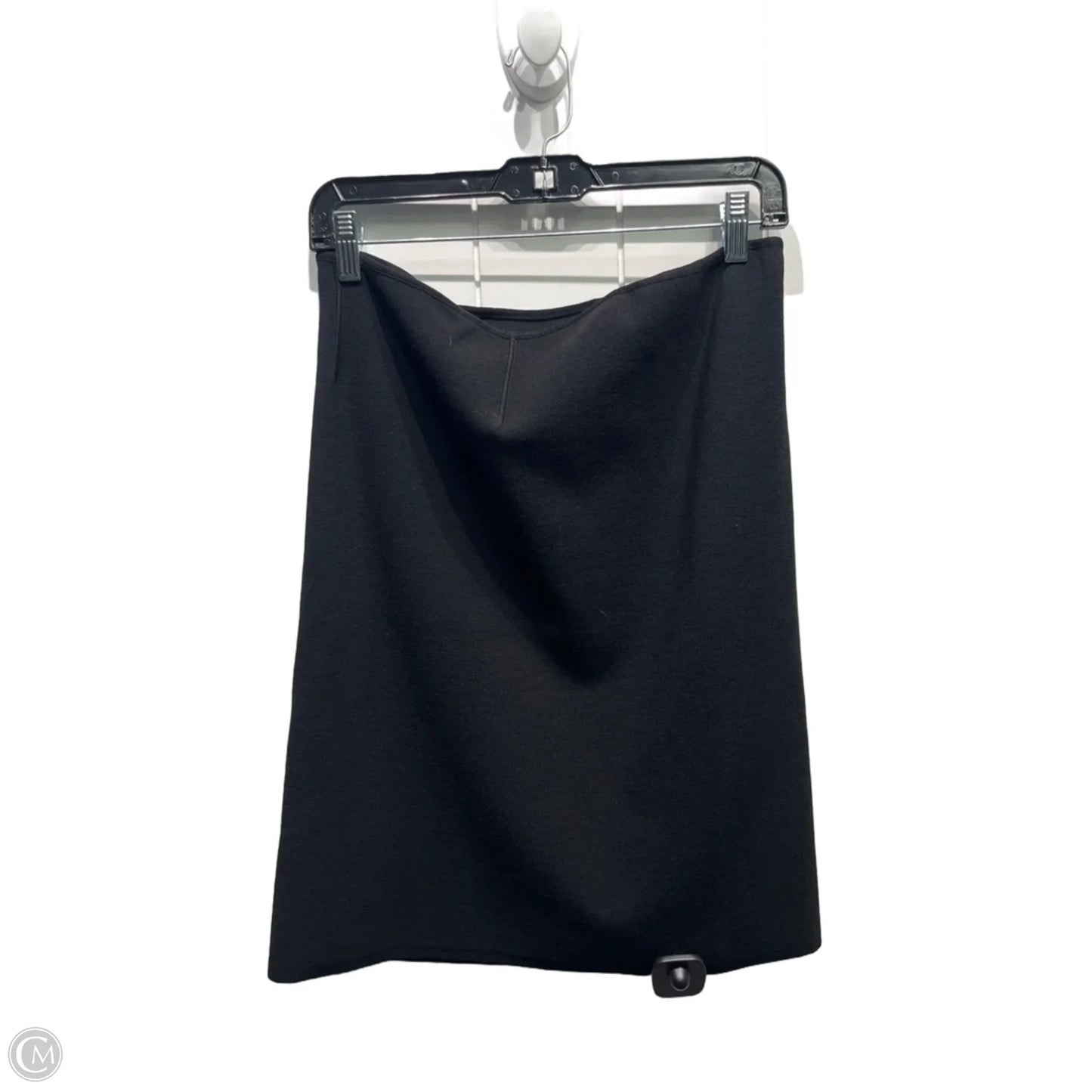 Skirt Luxury Designer By Prada In Black, Size: 4