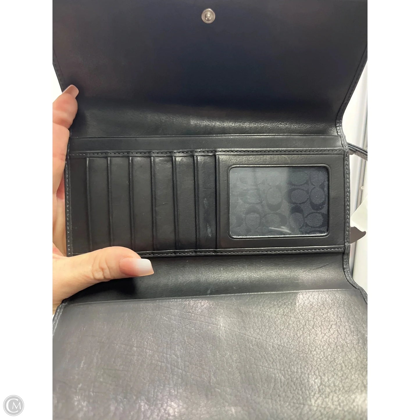 Wallet Designer By Coach, Size: Large