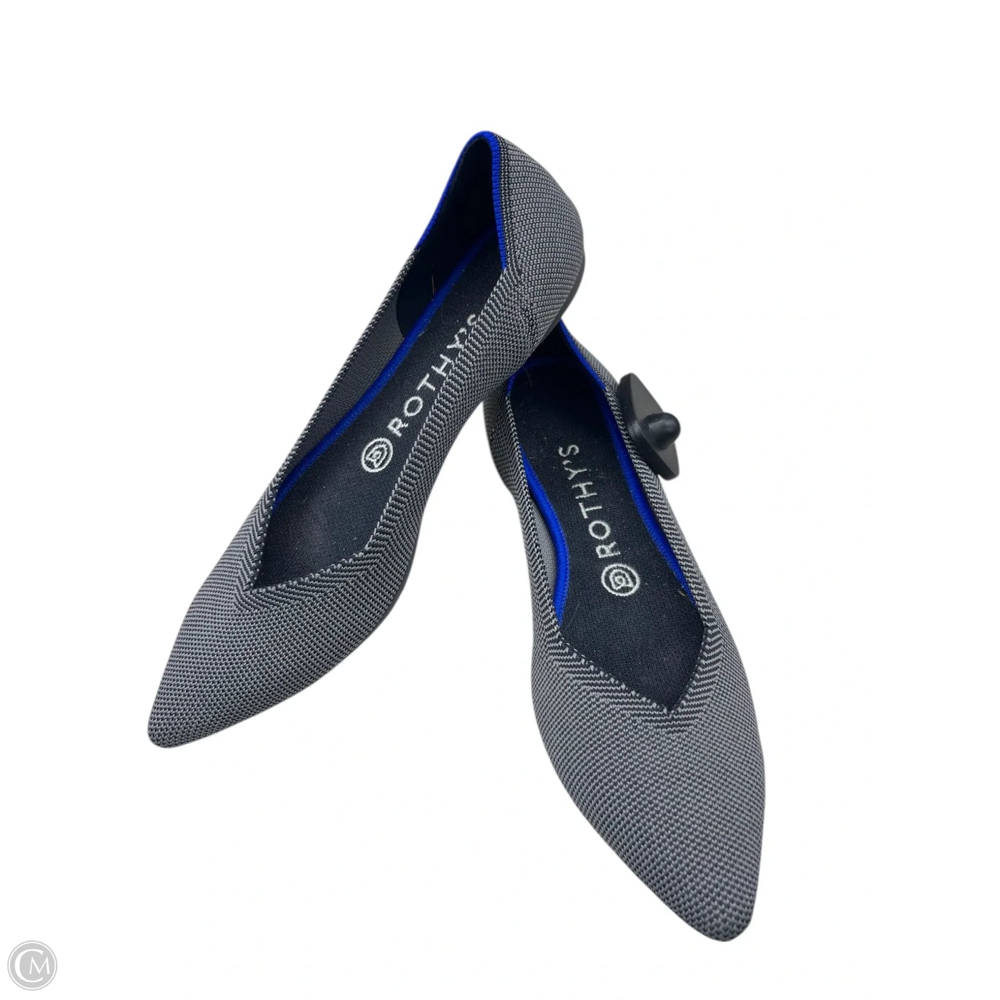 Shoes Flats By Rothys In Grey, Size: 8