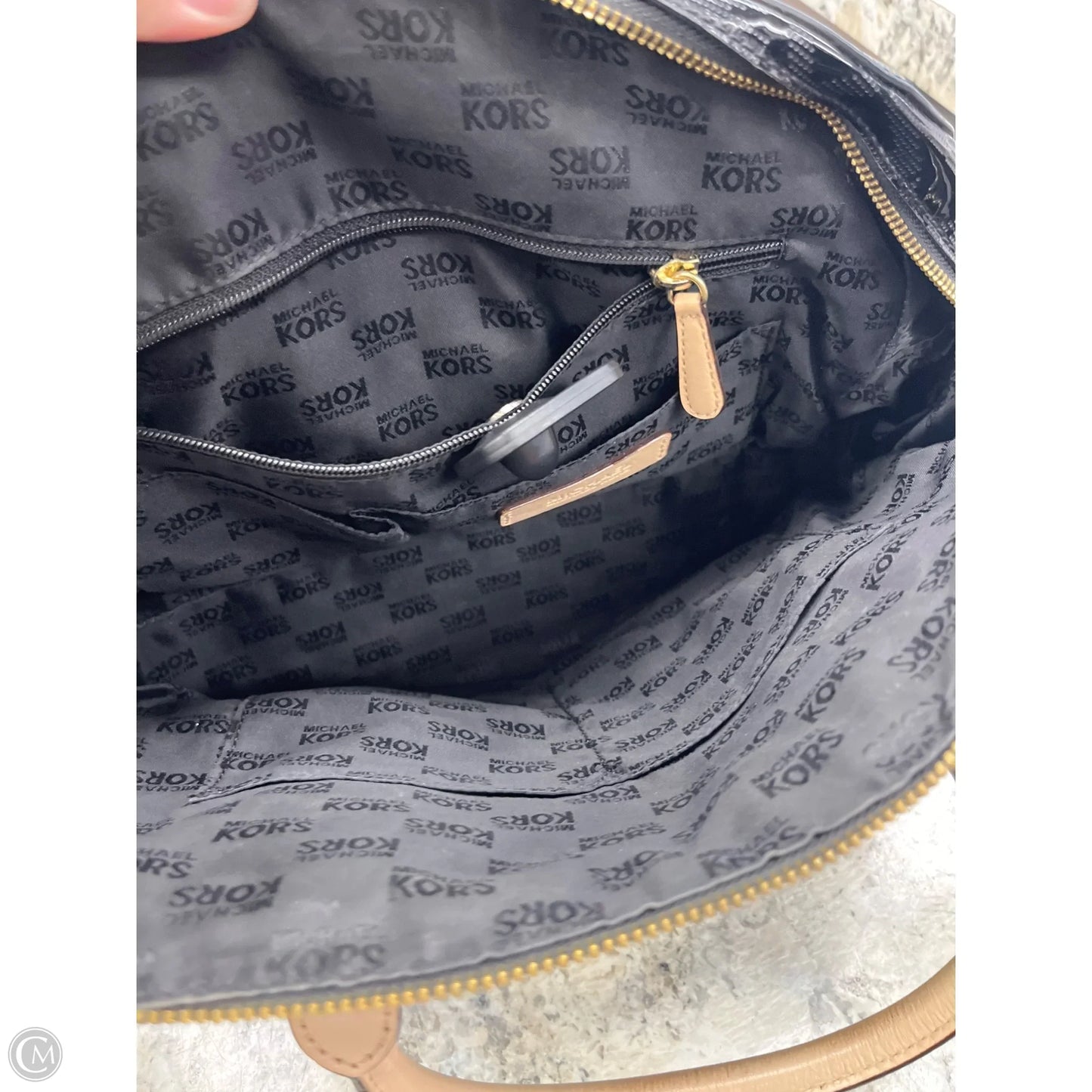 Handbag Designer By Michael Kors, Size: Medium