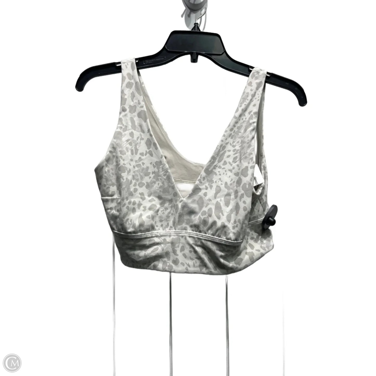 Athletic Bra By Lululemon In Grey, Size: 12