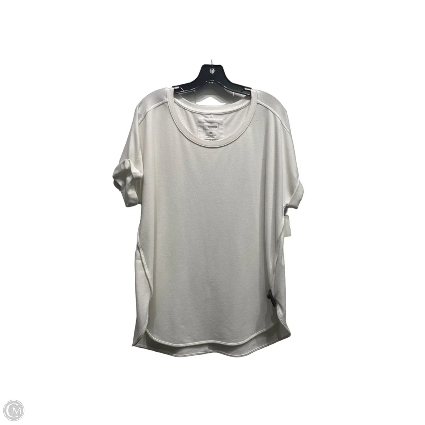 Top Short Sleeve By Sonoma In White, Size: Xl