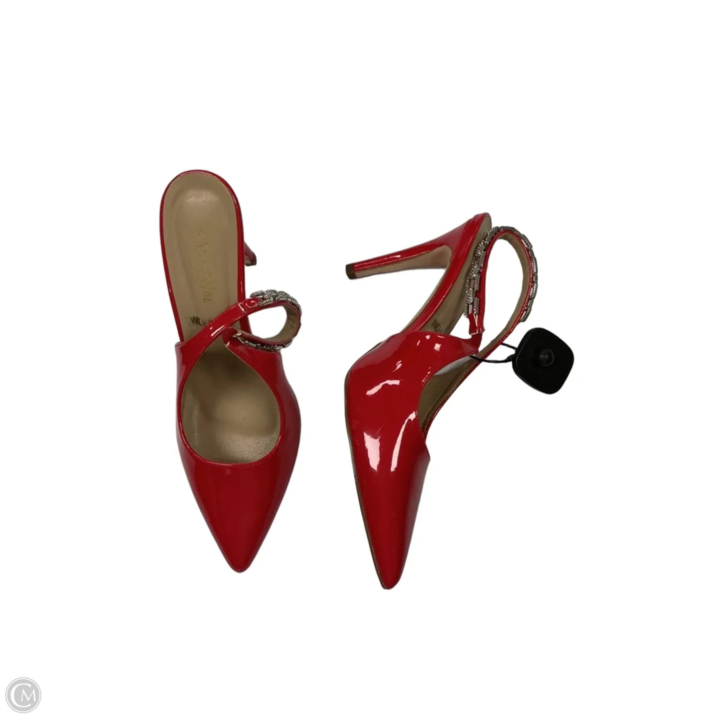 Shoes Heels Stiletto By chase & chloe - In Red, Size: 9