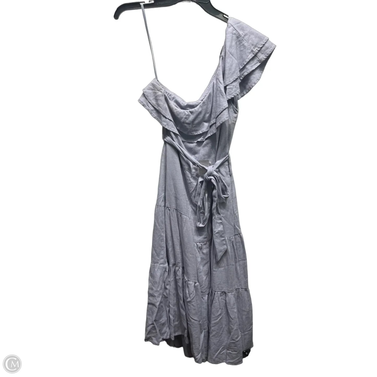 Dress Casual Midi By Nicole Miller In Purple, Size: L