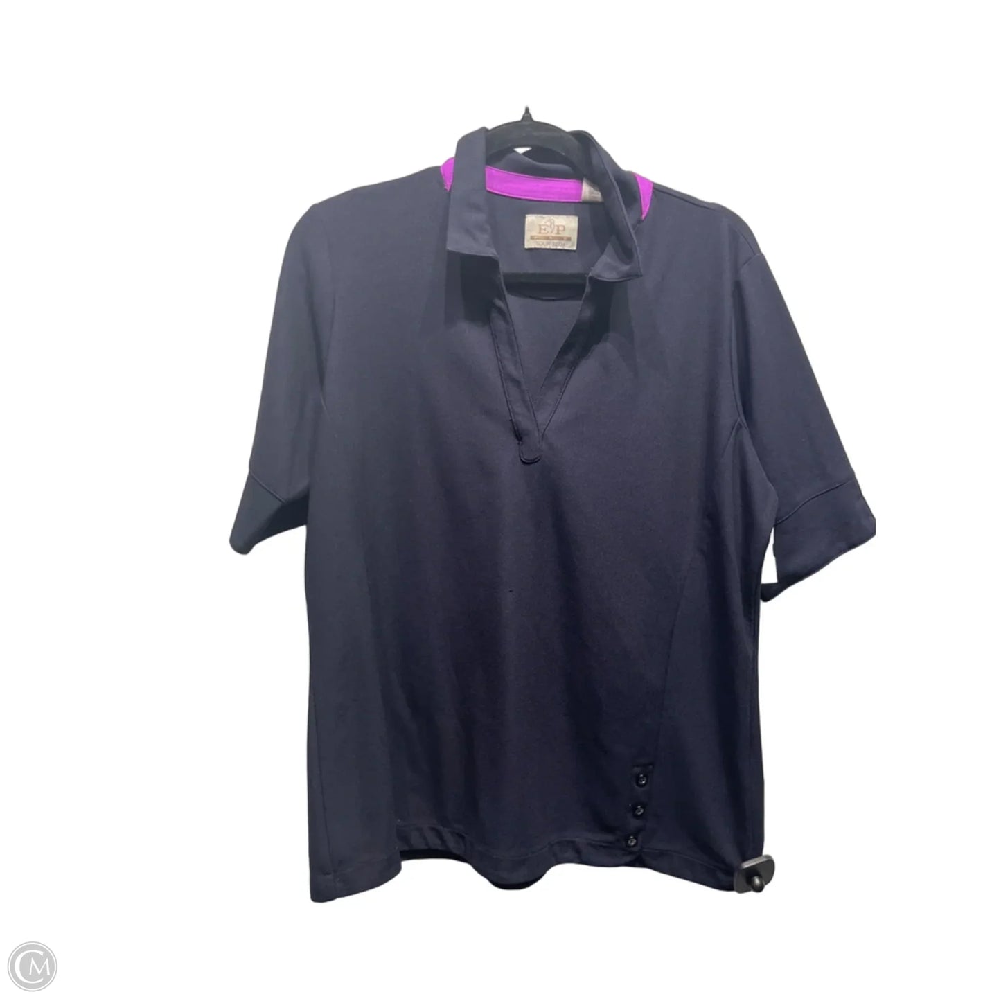 Top Short Sleeve By ep pro tour tech In Black, Size: Xl