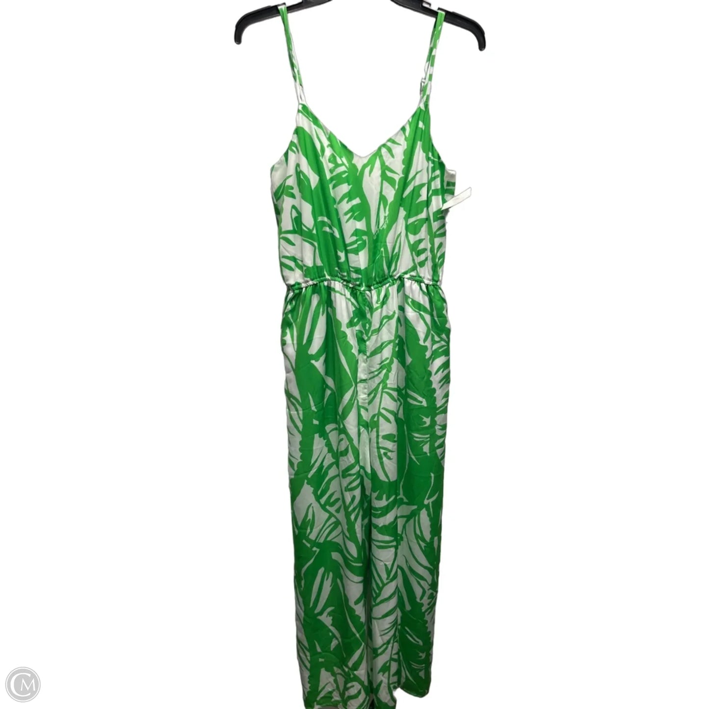 Jumpsuit By Target-designer In Green & White, Size: M
