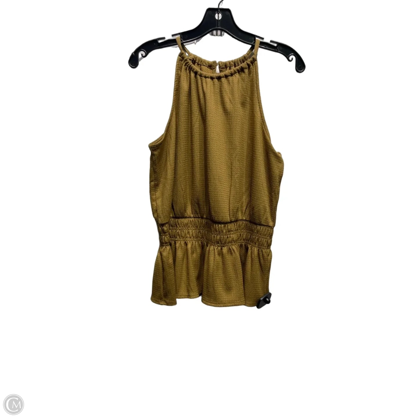 Top Sleeveless By Nine West Apparel In Brown, Size: M