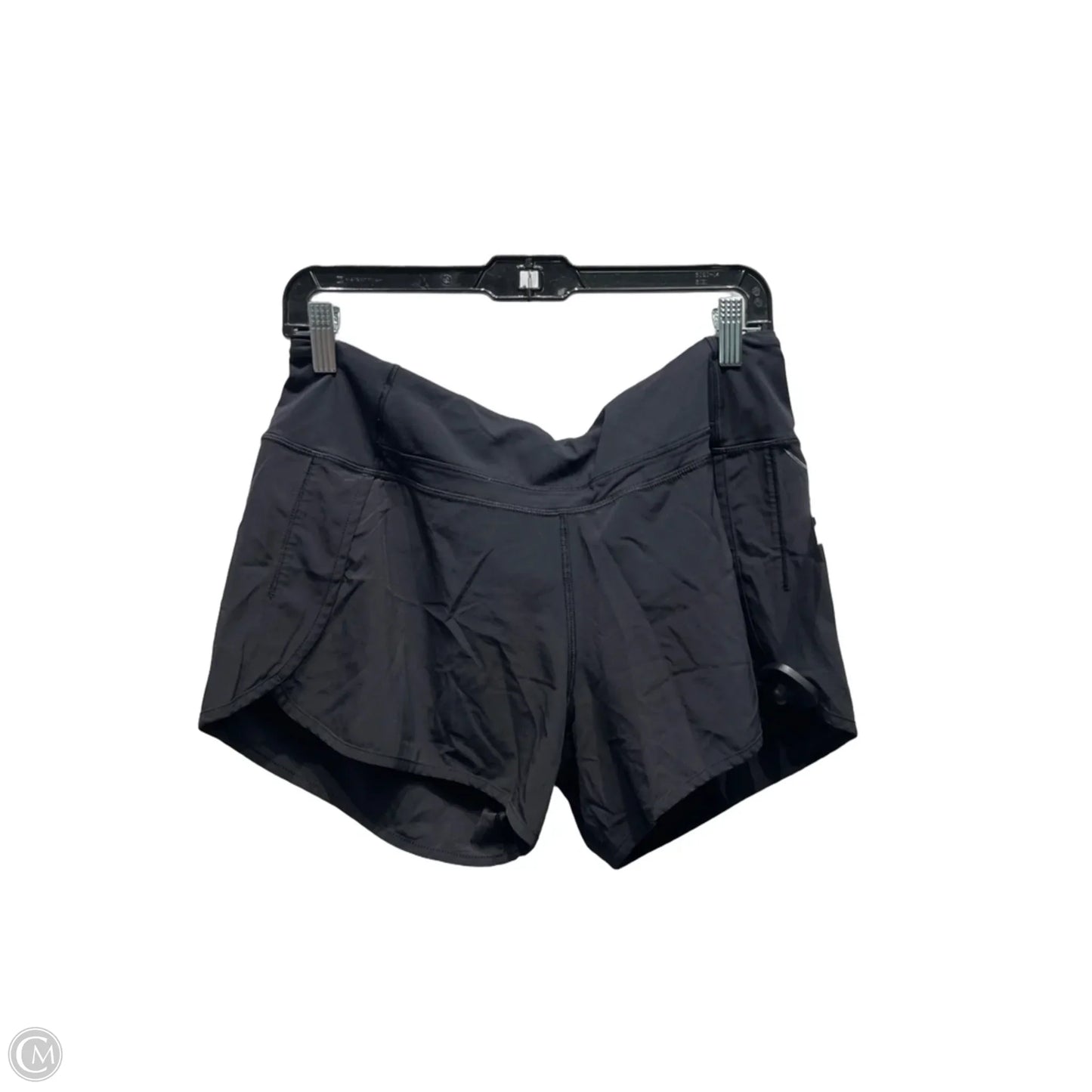 Athletic Shorts By Lululemon In Black, Size: 10