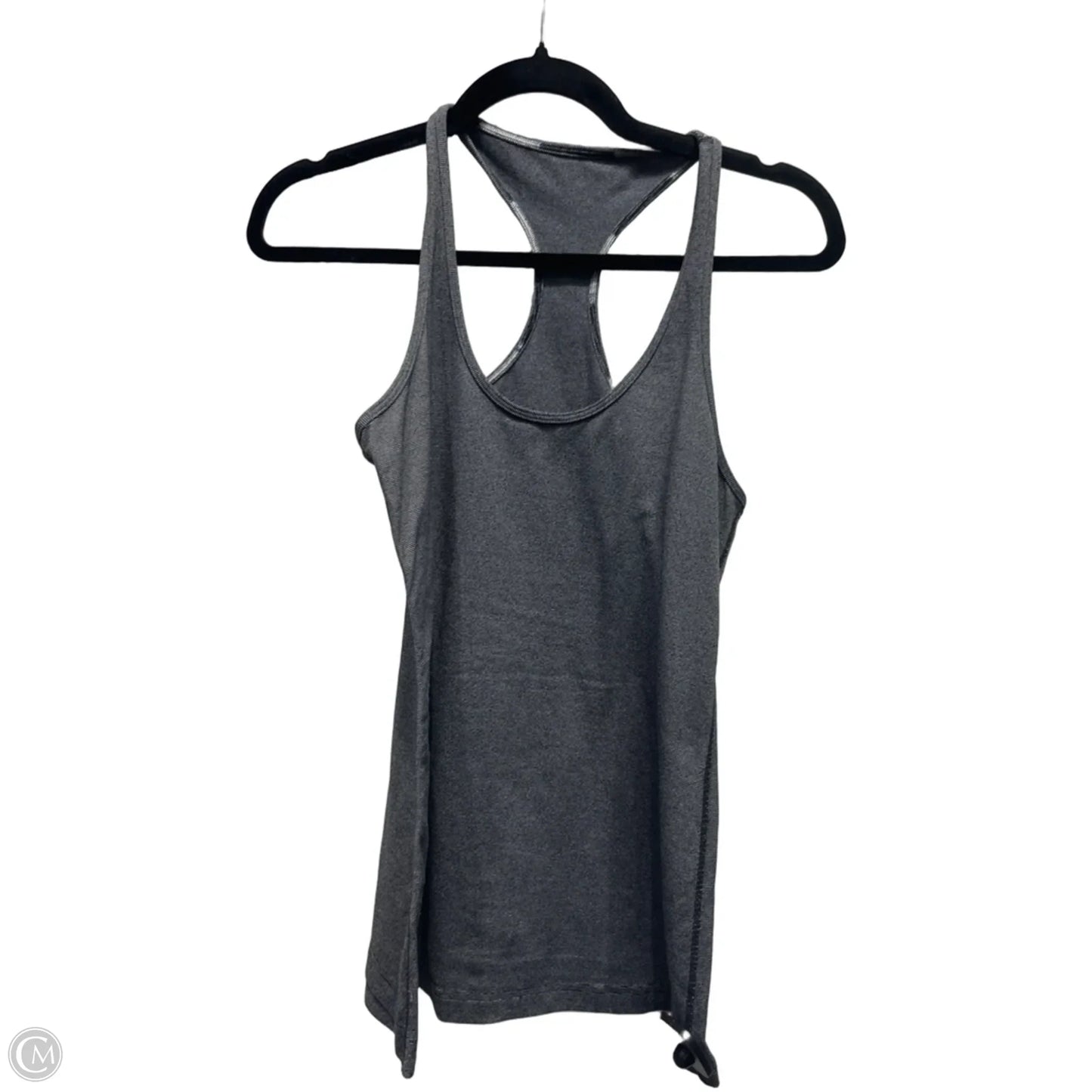 Athletic Tank Top By Lululemon In Black & White, Size: M