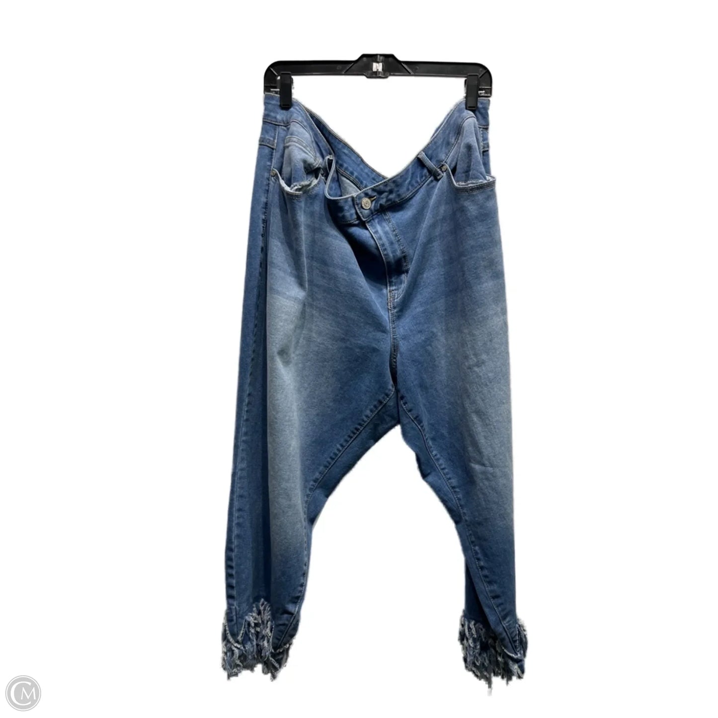 Jeans Straight By Cato In Blue Denim, Size: 26