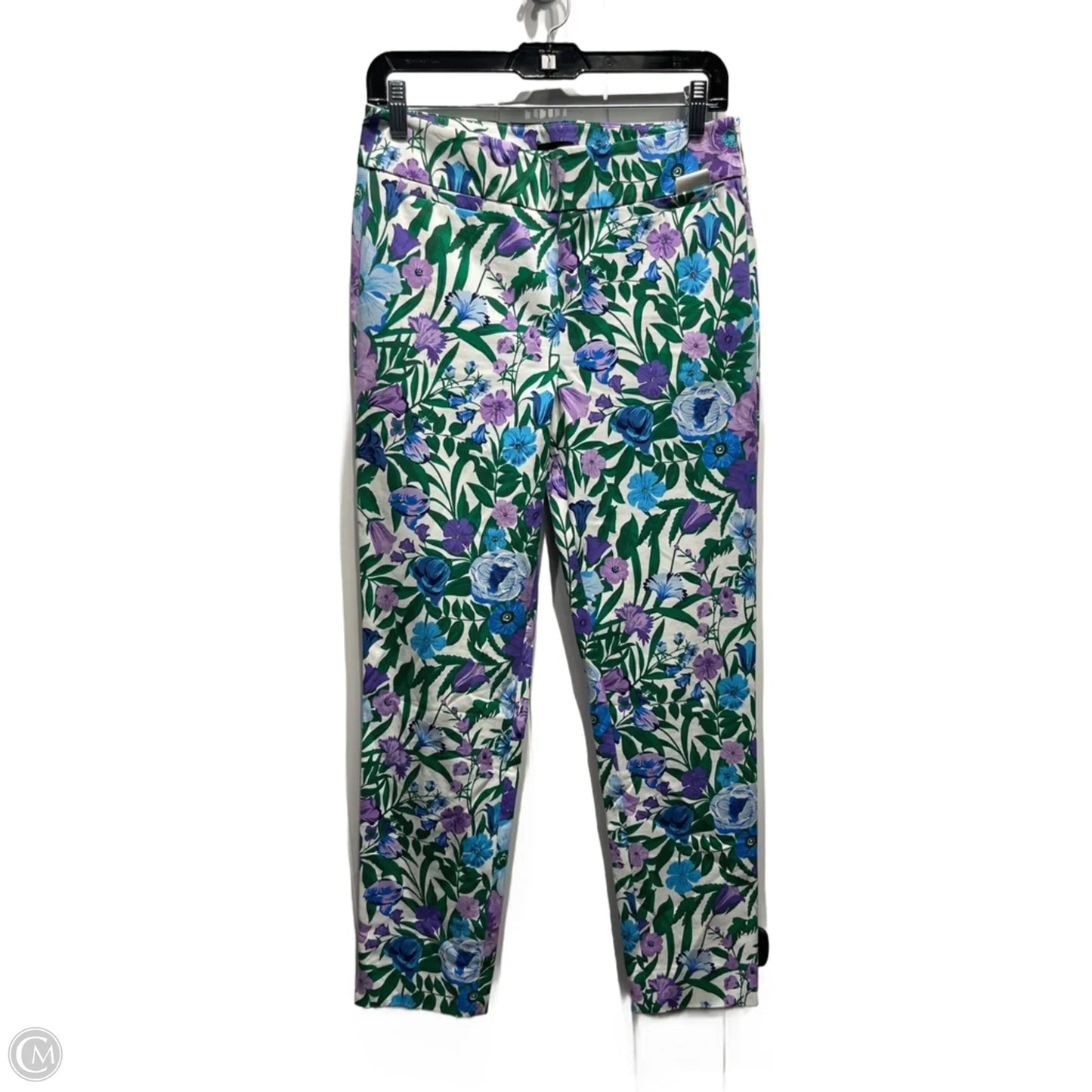 Pants Other By Talbots In Green & Purple, Size: 4