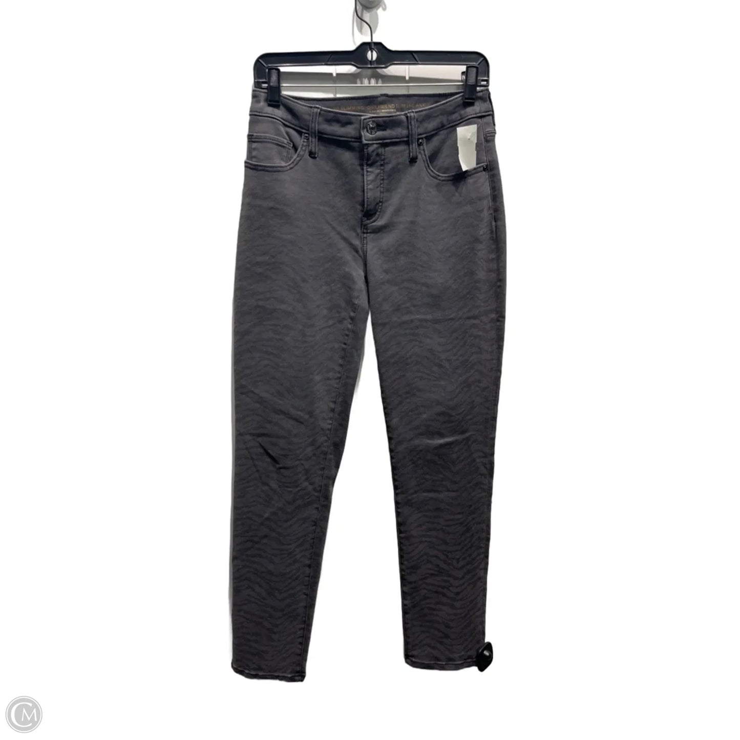 Jeans Skinny By Chicos In Grey Denim, Size: 4