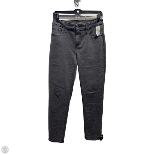 Jeans Skinny By Chicos In Grey Denim, Size: 4