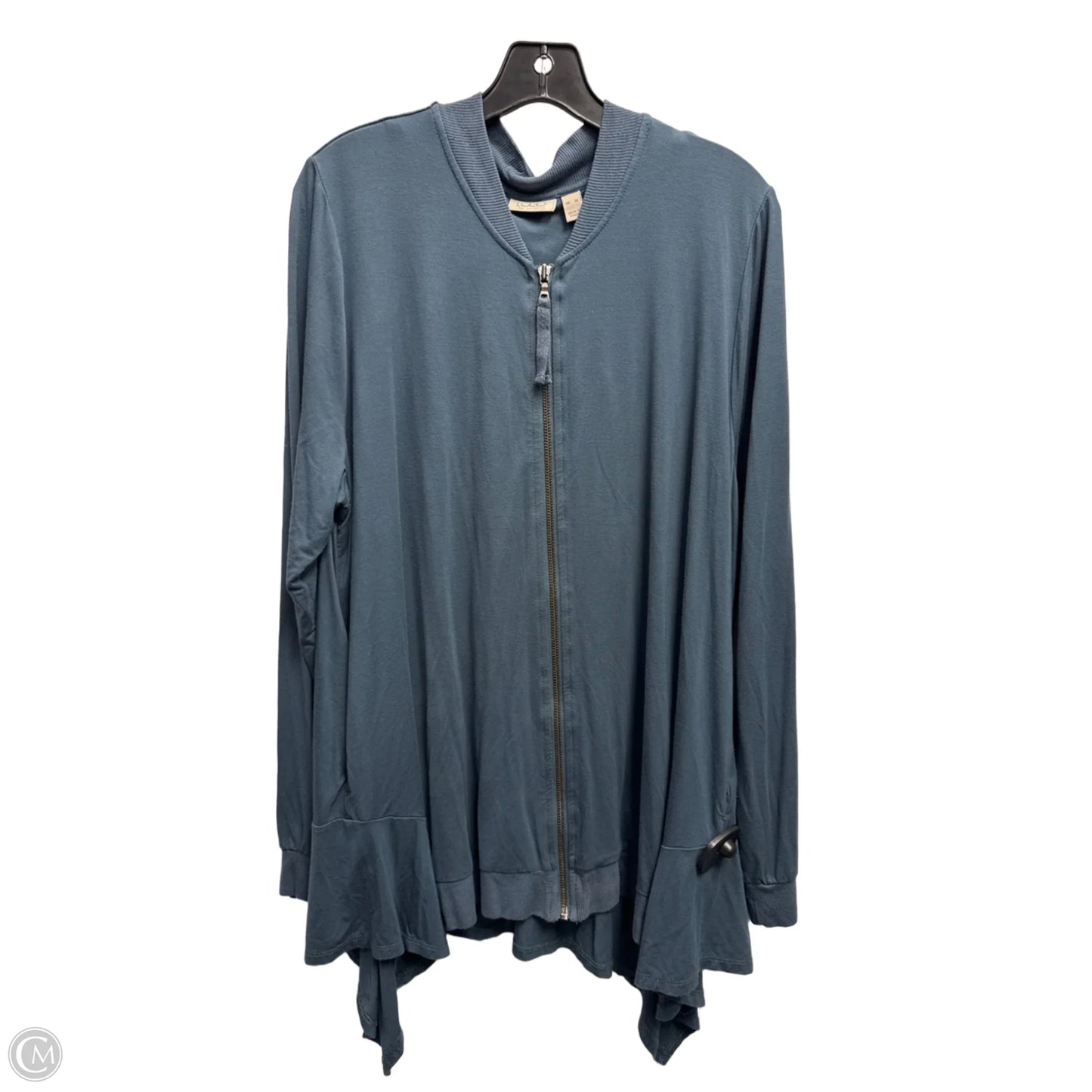 Jacket Other By Logo In Blue, Size: Xl