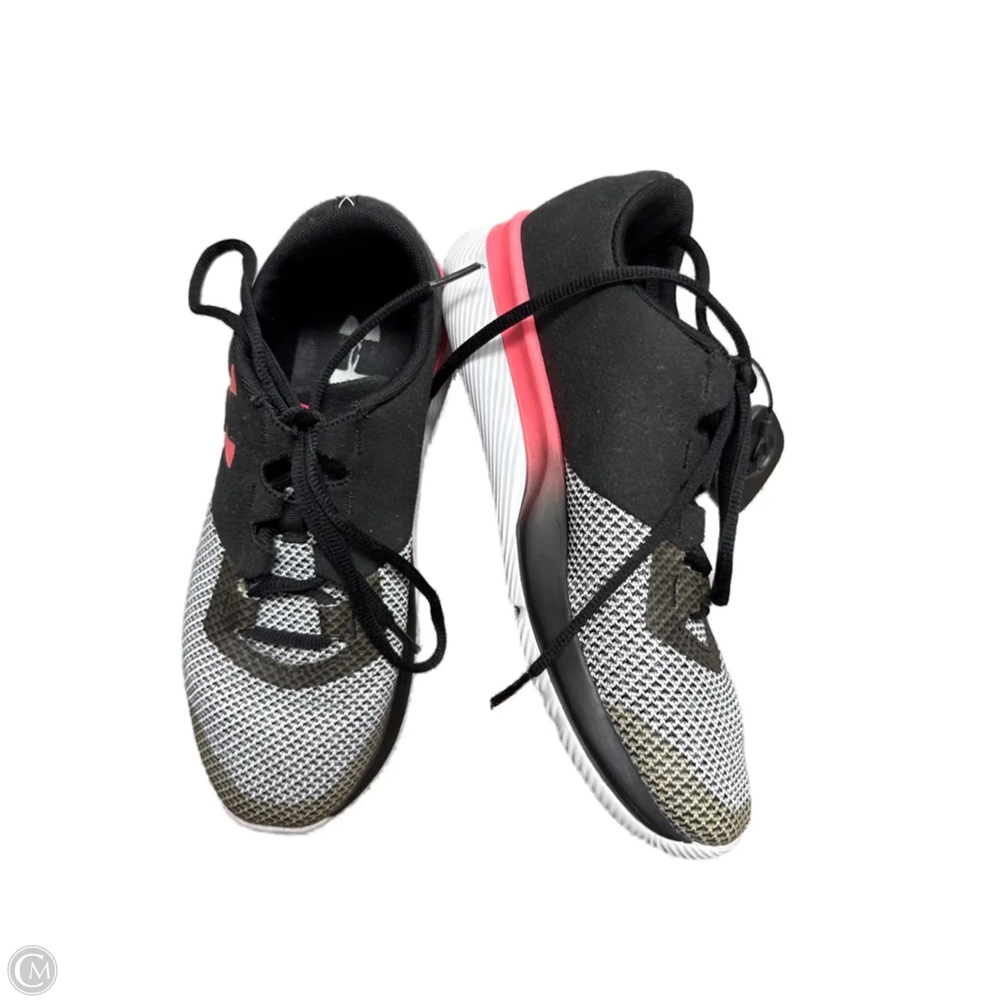 Shoes Athletic By Under Armour In Black & Pink, Size: 5.5