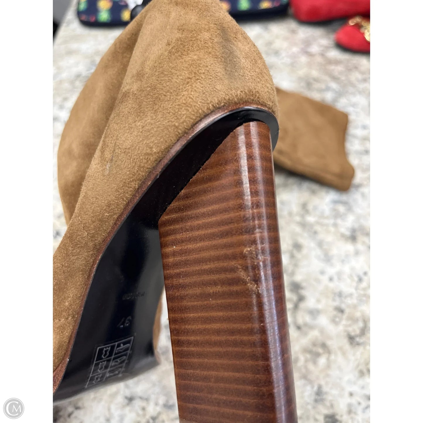 Boots Luxury Designer By Alexander Wang In Tan, Size: 7