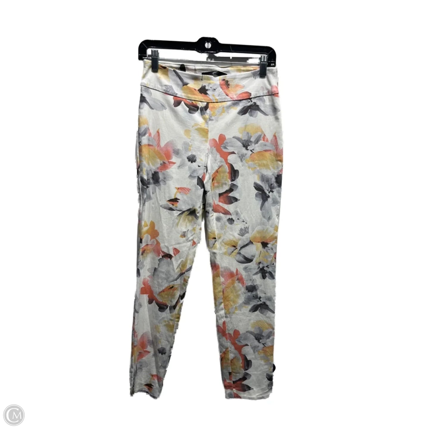 Pants Leggings By UP! In Orange & Yellow, Size: 6