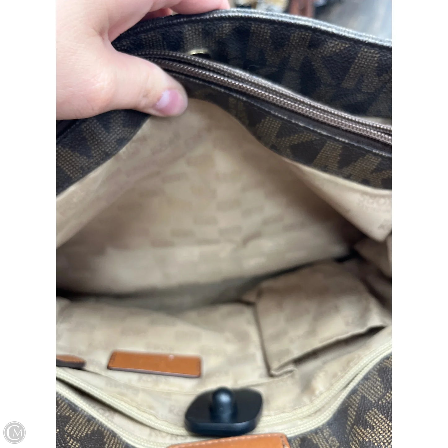 Handbag Designer By Michael Kors, Size: Large