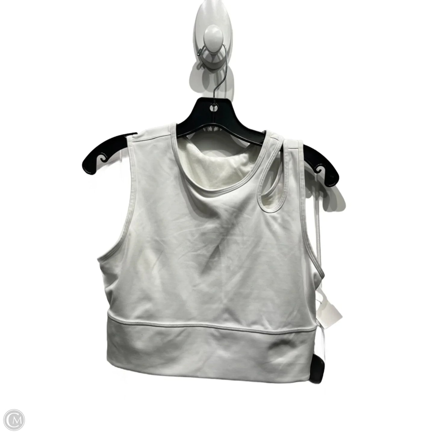 Athletic Tank Top By Lululemon In White, Size: M