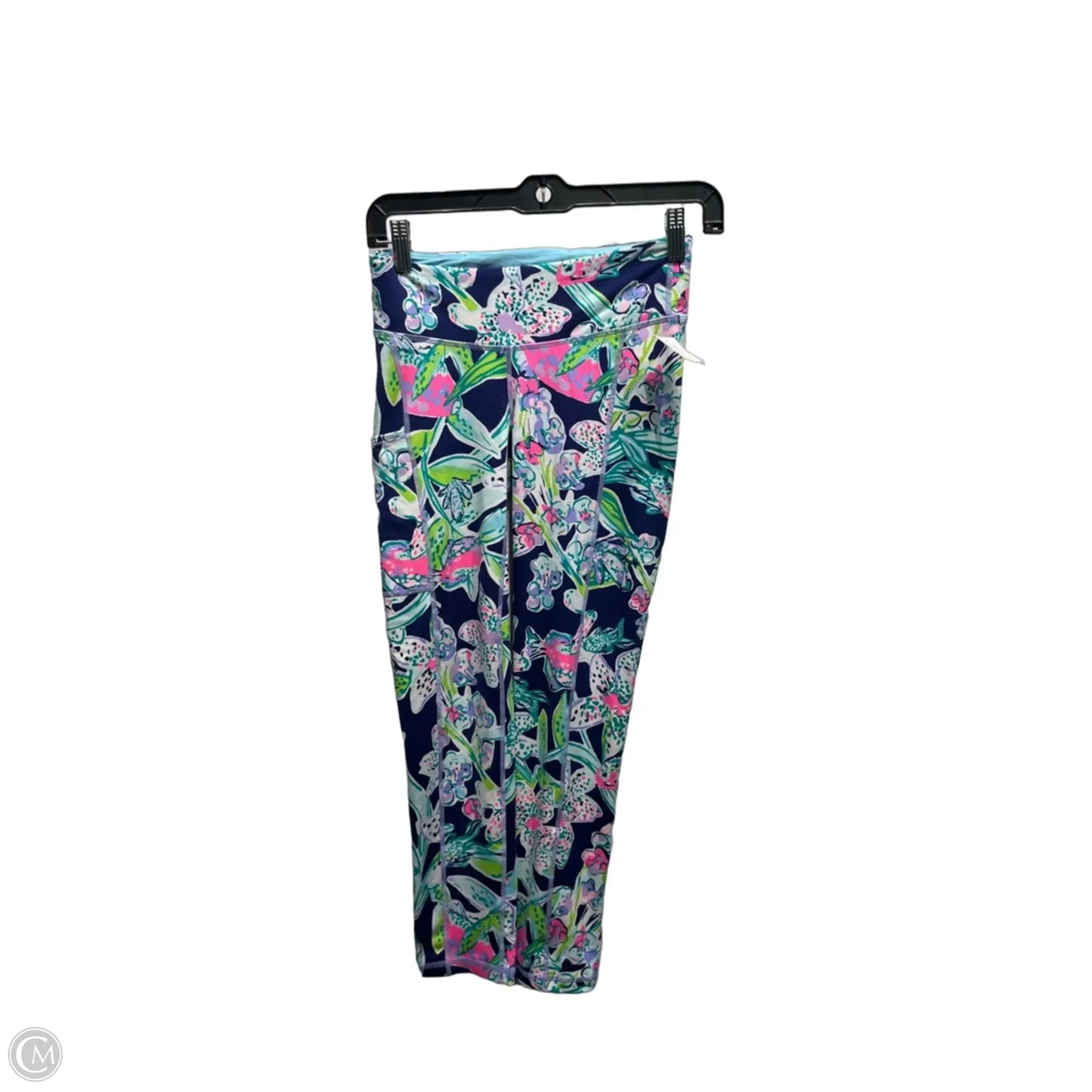 Pants Designer By Lilly Pulitzer In Blue & Pink, Size: Xs