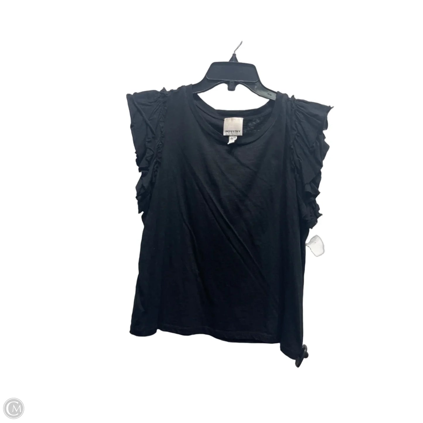 Top Short Sleeve By Industry In Black, Size: Xl
