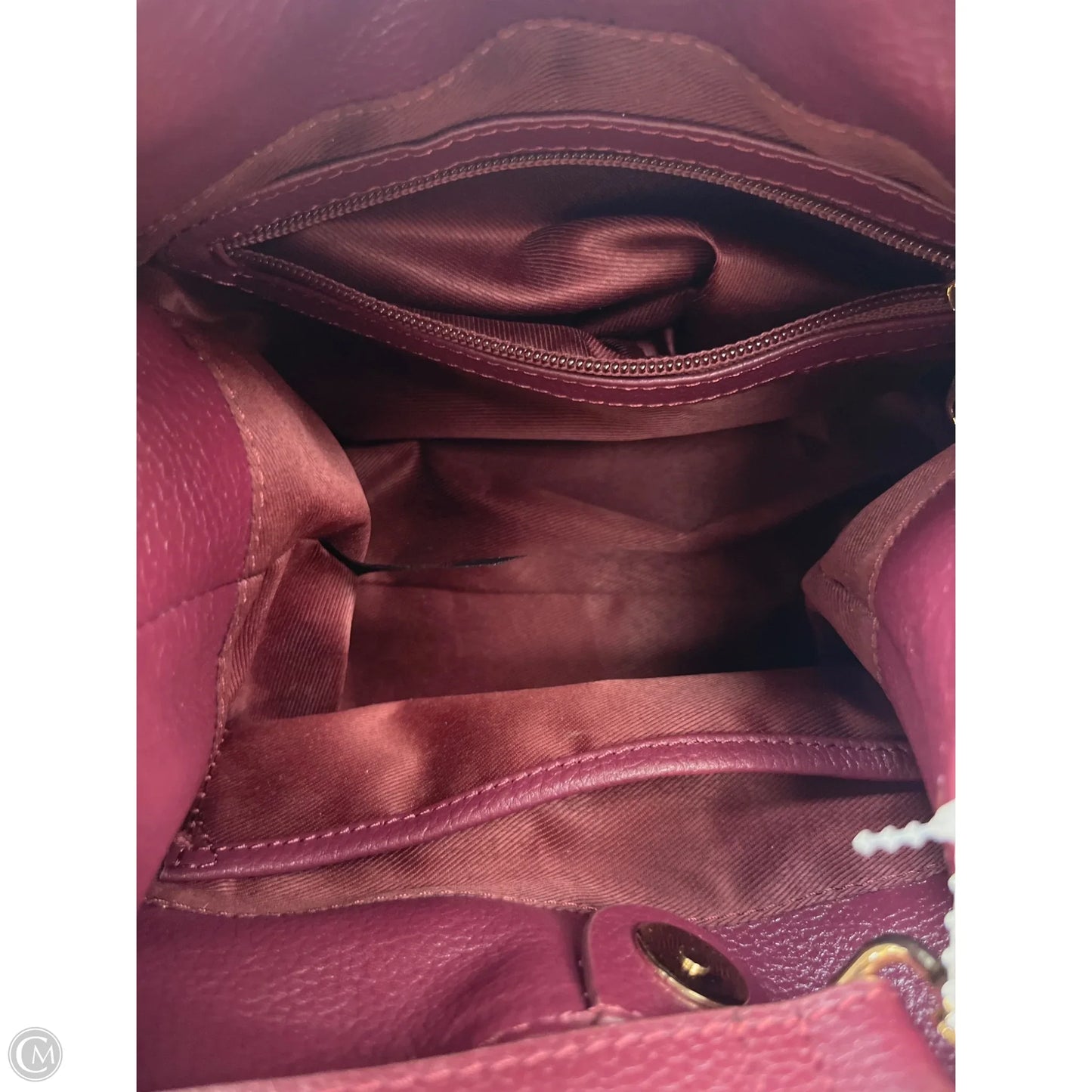 Crossbody Leather By Clothes Mentor, Size: Small