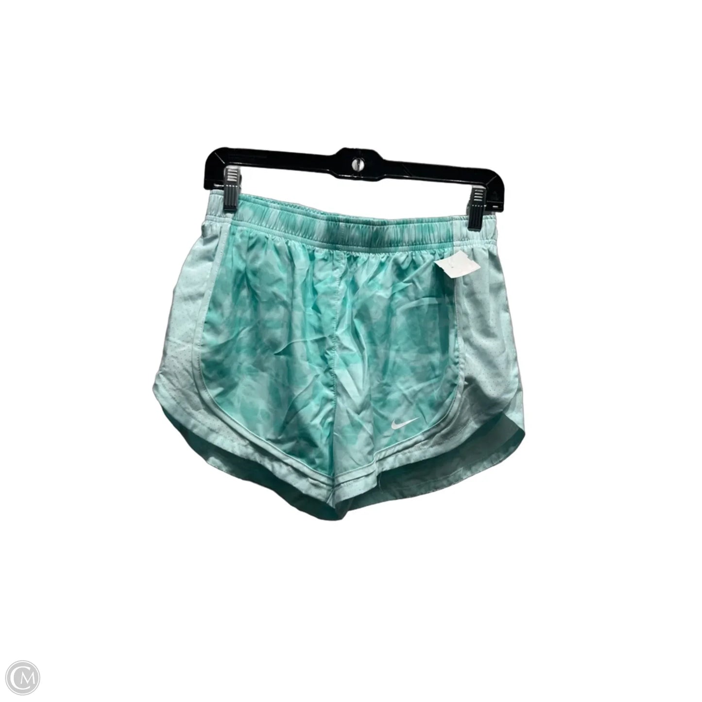 Athletic Shorts By Nike Apparel In Green, Size: S