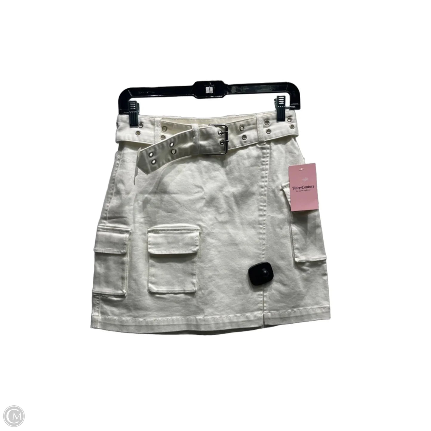 Skirt Mini & Short By Juicy Couture In White, Size: 4