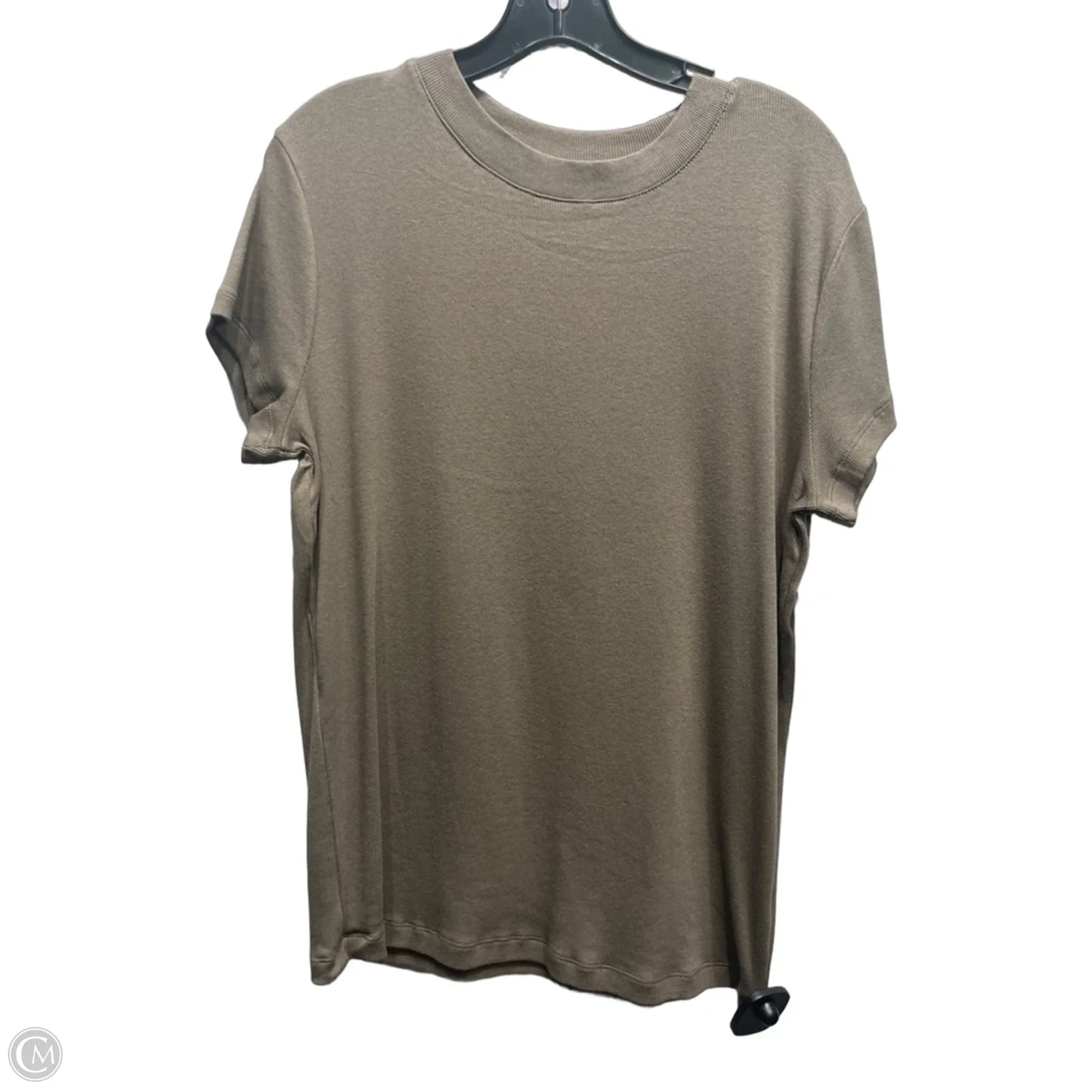 Top Short Sleeve Basic By A New Day In Brown, Size: Xl