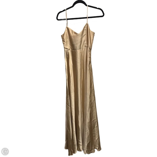 Dress Party Long By Mumu In Tan, Size: S