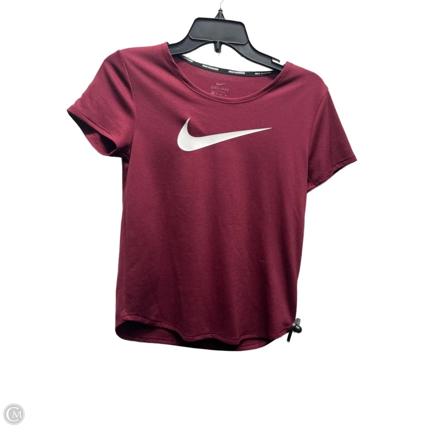 Athletic Top Short Sleeve By Nike Apparel In Red, Size: Xs