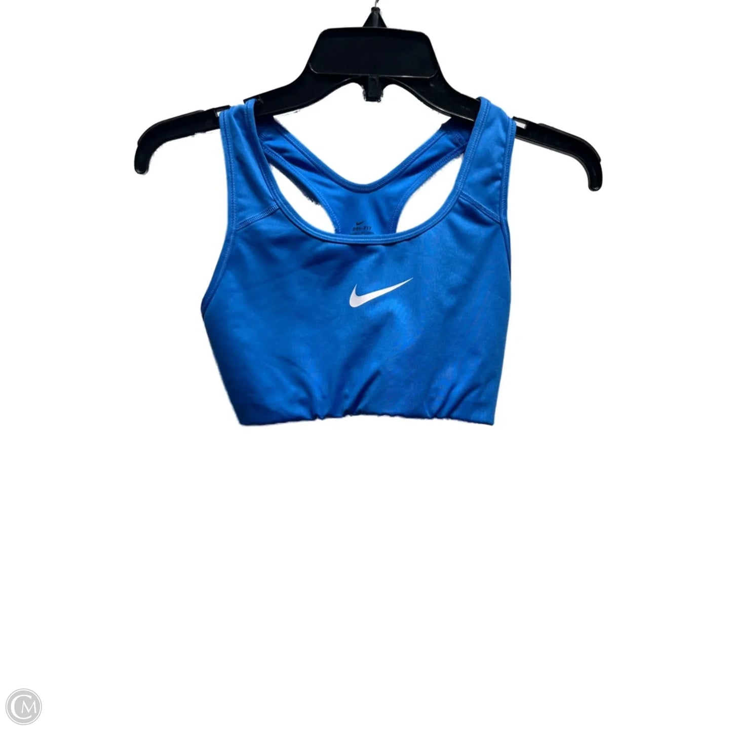 Athletic Bra By Nike Apparel In Blue, Size: S