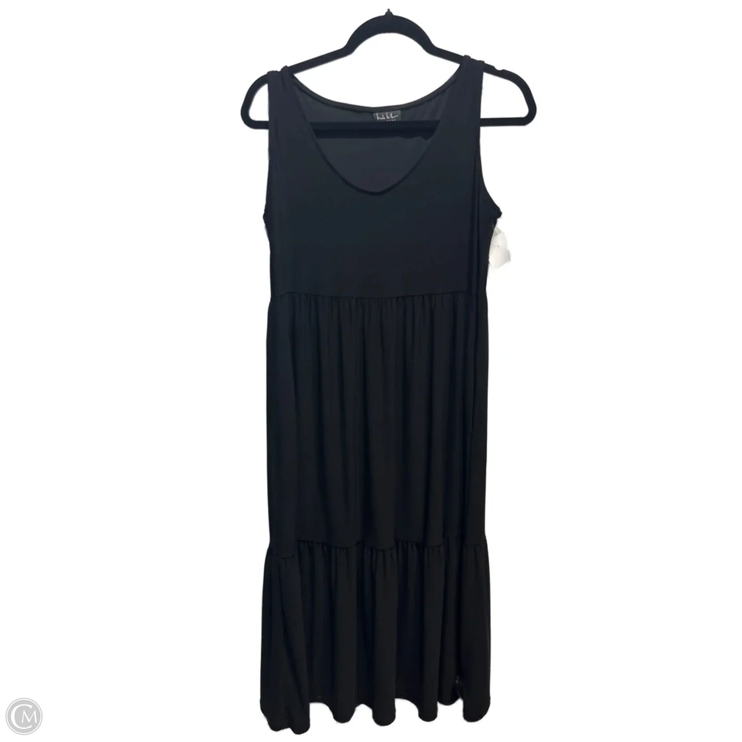 Dress Casual Midi By Nicole Miller In Black, Size: S