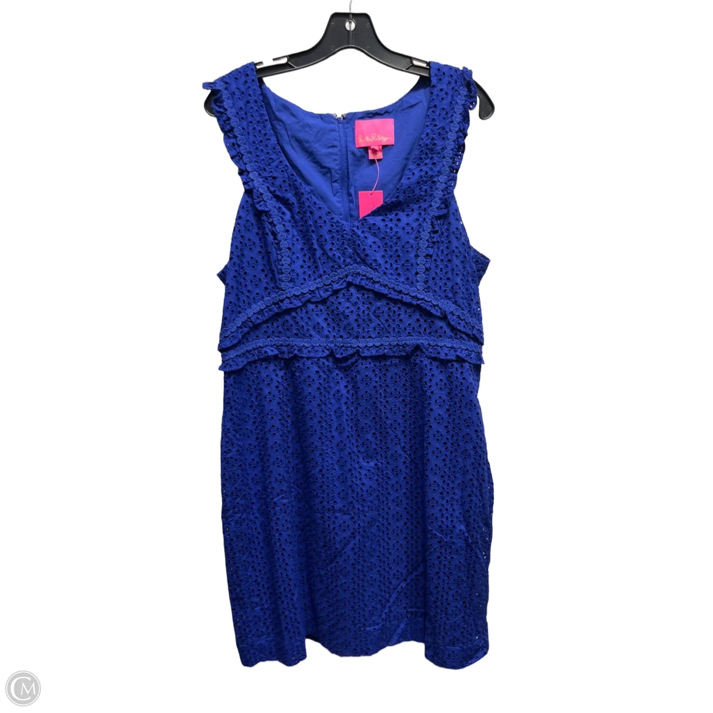 Dress Designer By Lilly Pulitzer In Blue, Size: Xl