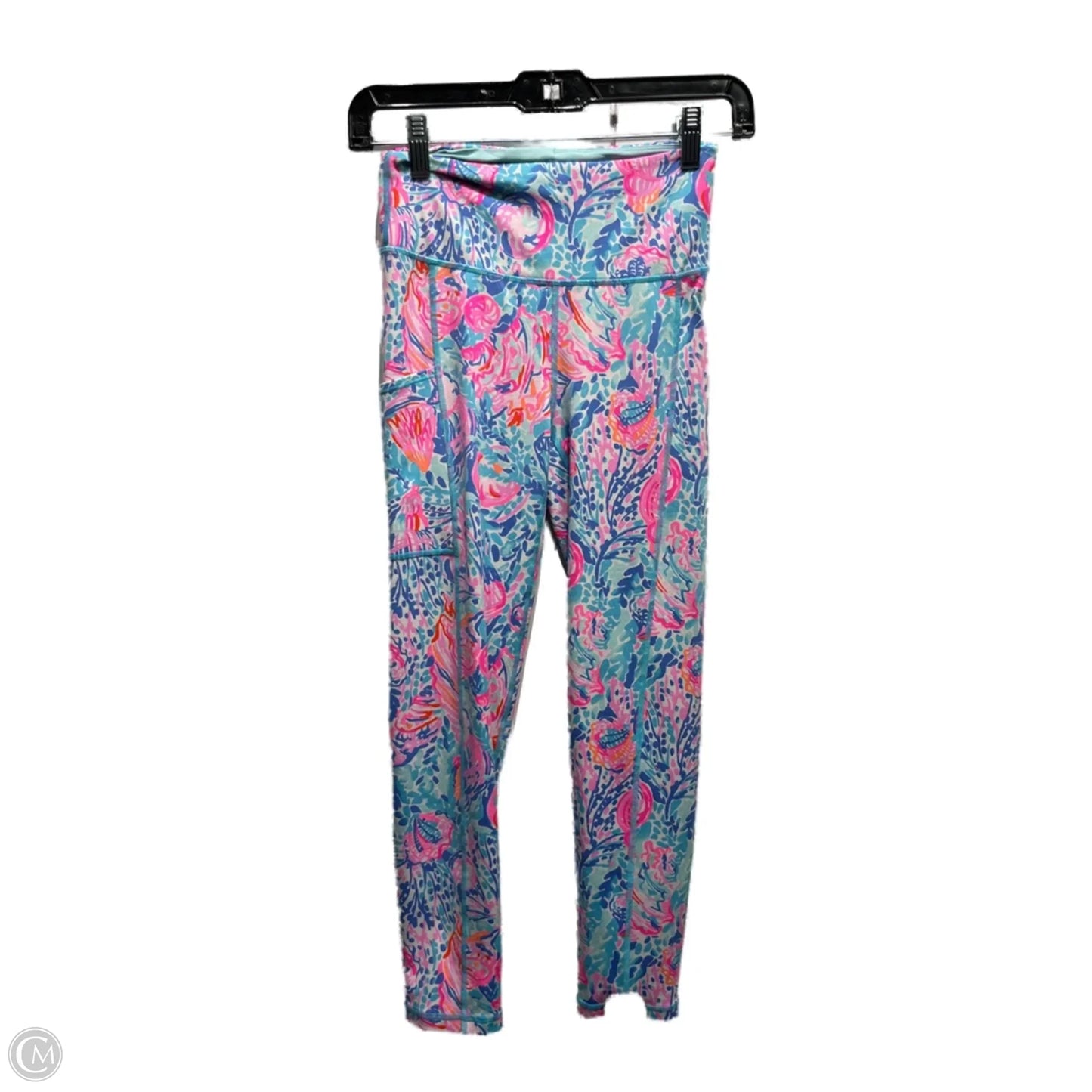 Pants Designer By Lilly Pulitzer In Blue & Pink, Size: Xs