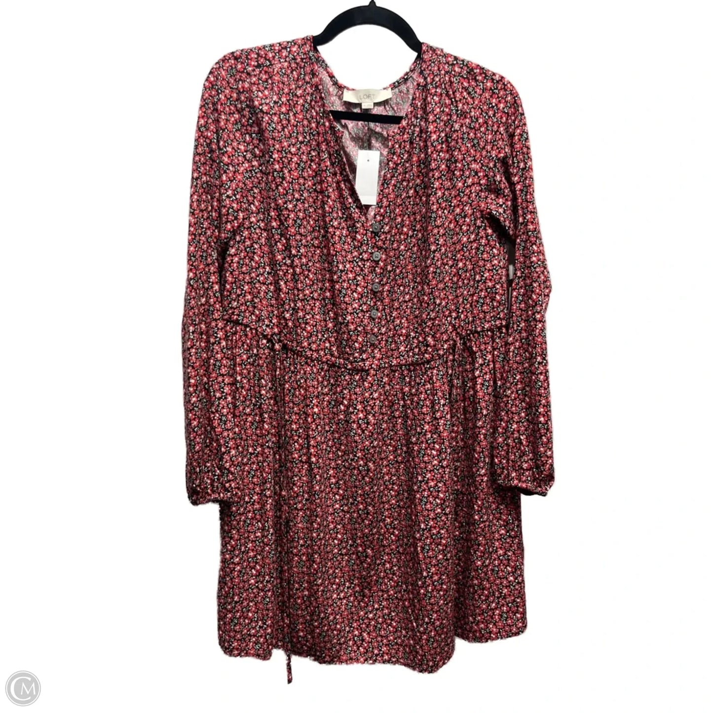 Dress Casual Short By Loft In Red, Size: Xs