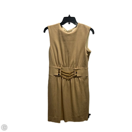Dress Designer By Milly In Tan, Size: S
