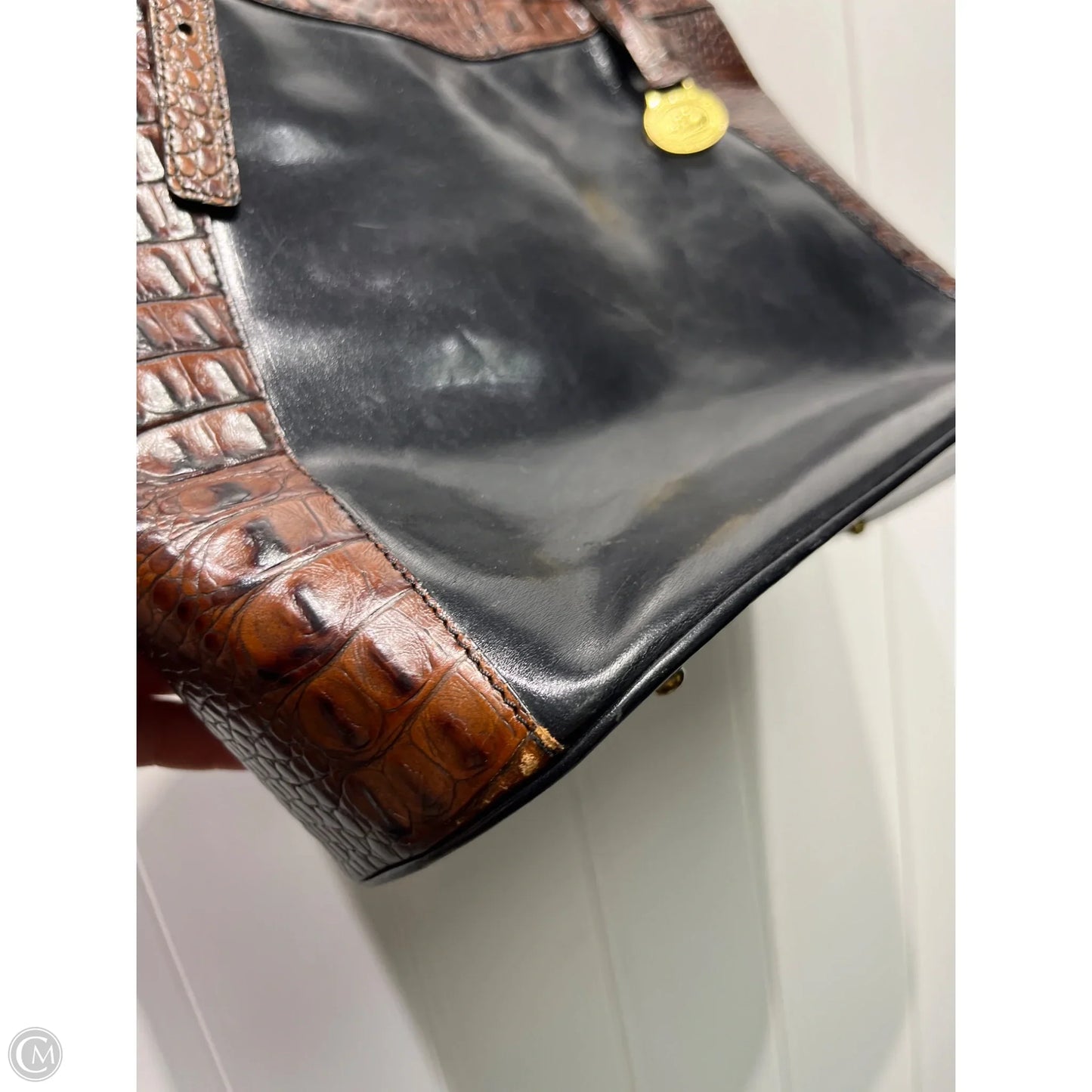 Handbag Designer By Brahmin, Size: Medium