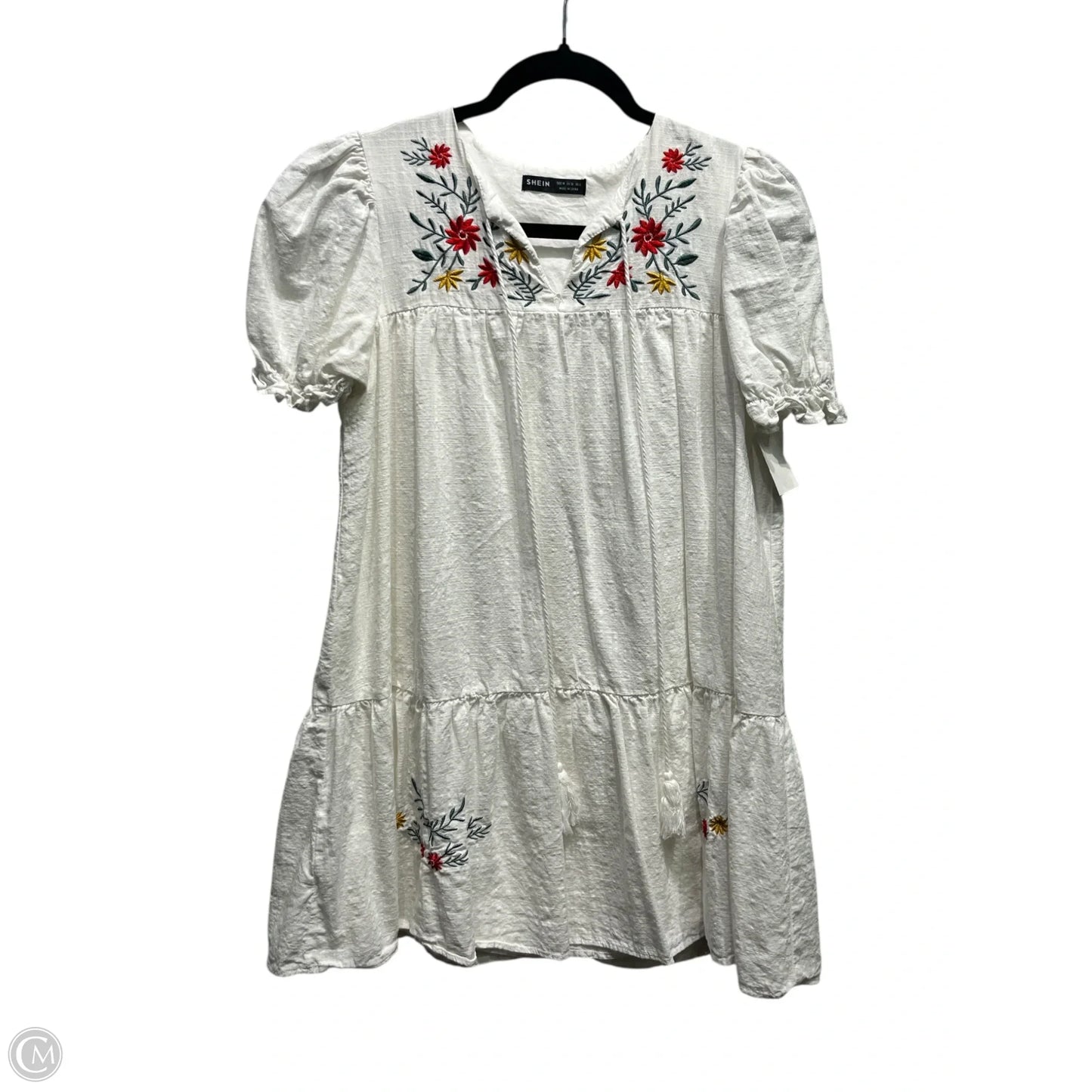 Dress Casual Short By Shein In White, Size: M