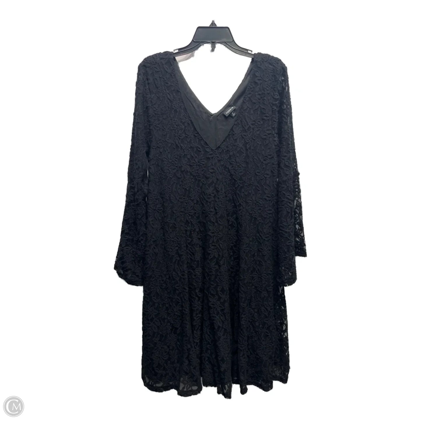 Dress Party Short By Torrid In Black, Size: 2x