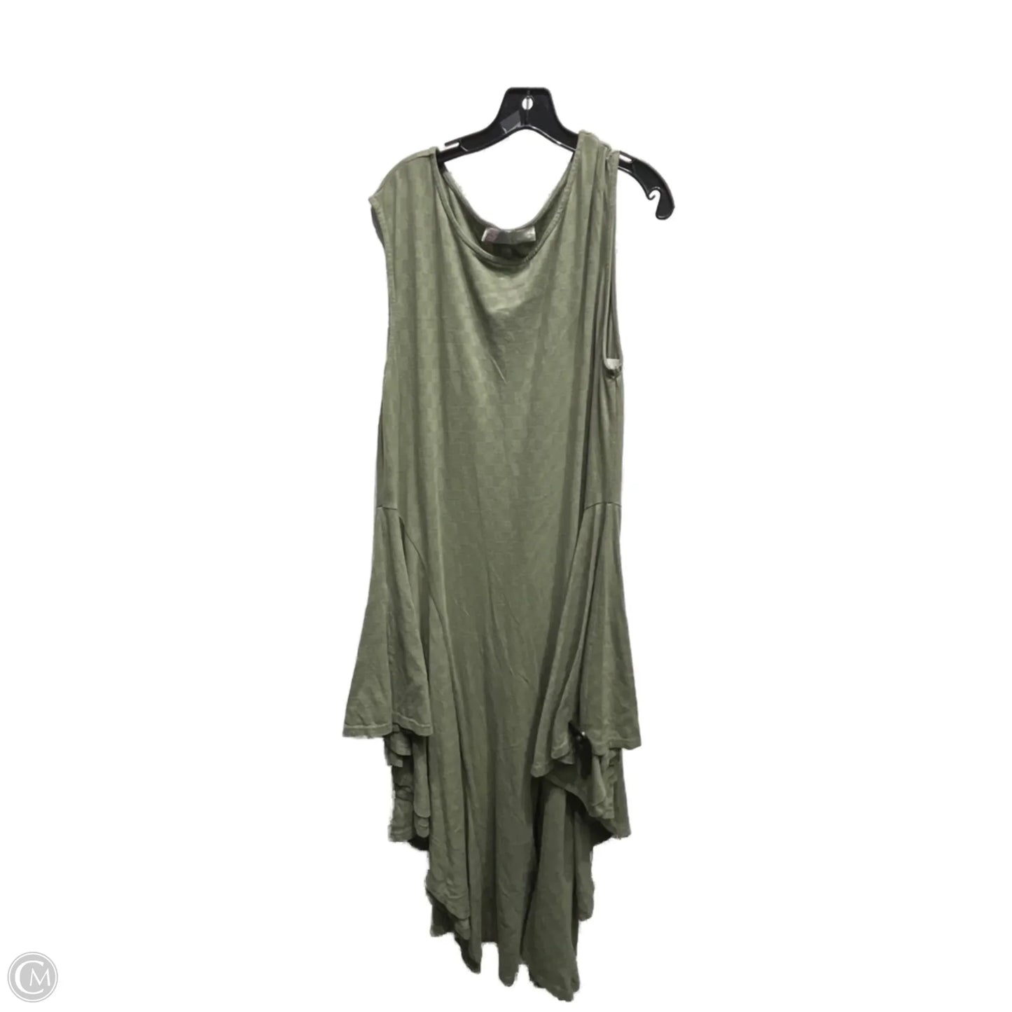Dress Casual Maxi By Free People In Green, Size: L