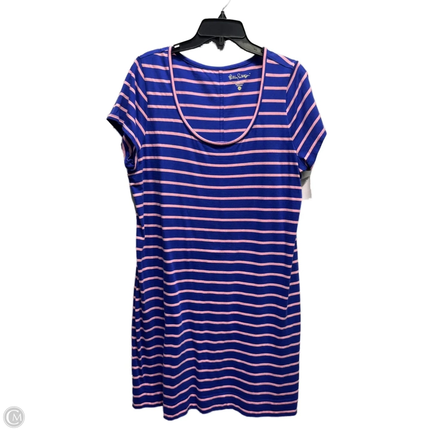 Dress Designer By Lilly Pulitzer In Blue & Pink, Size: Xl