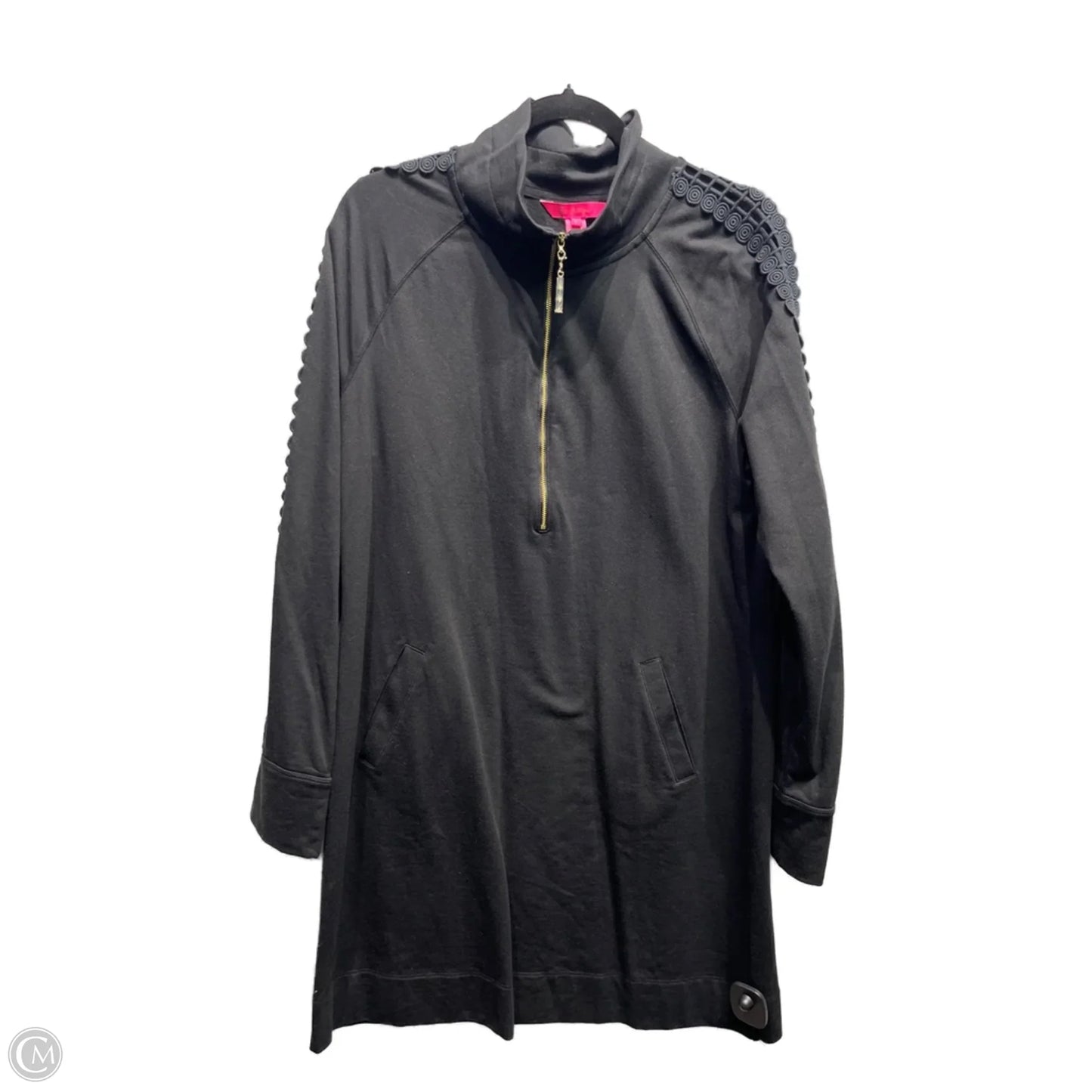 Dress Designer By Lilly Pulitzer In Black, Size: L