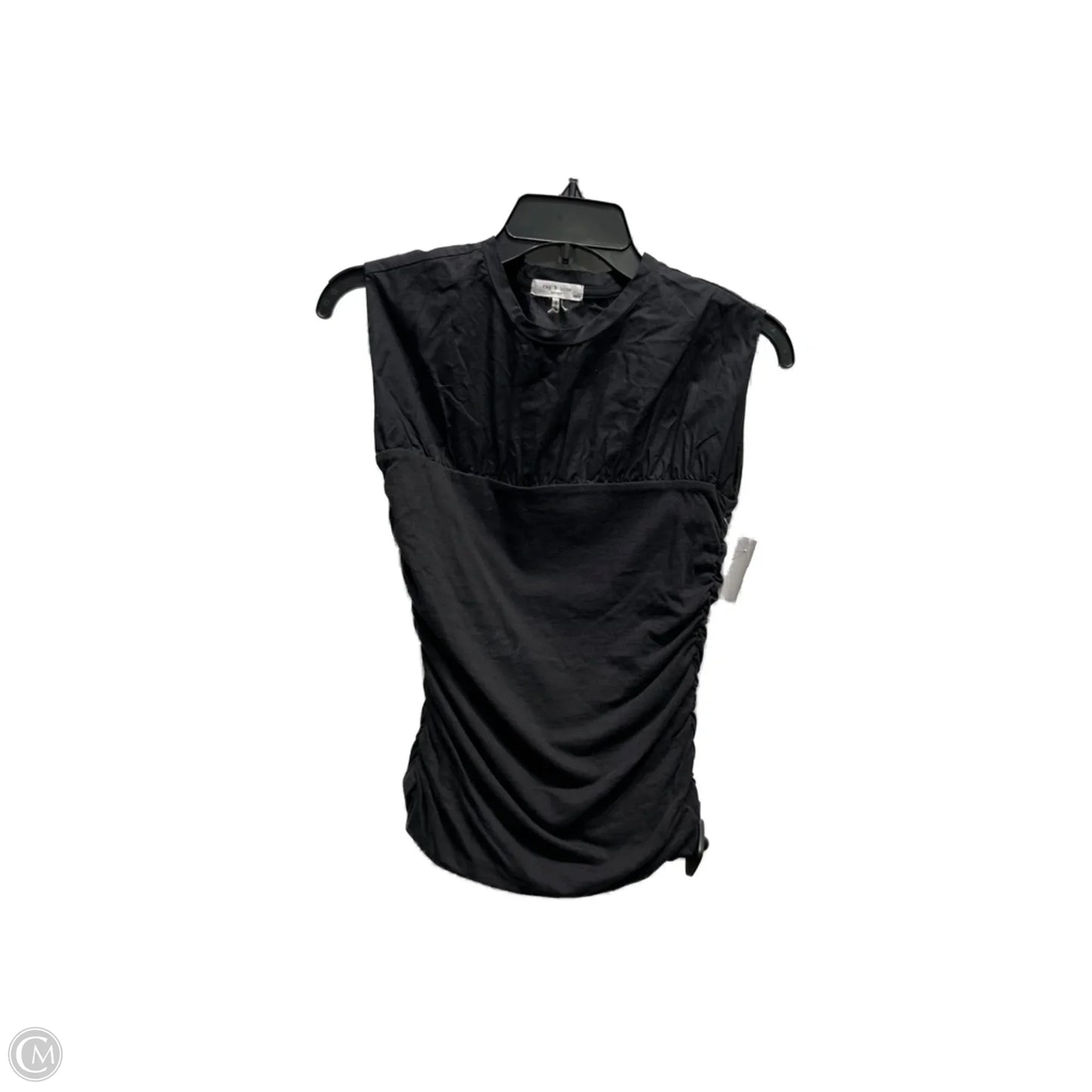 Top Short Sleeve By Rag And Bone In Black, Size: Xs