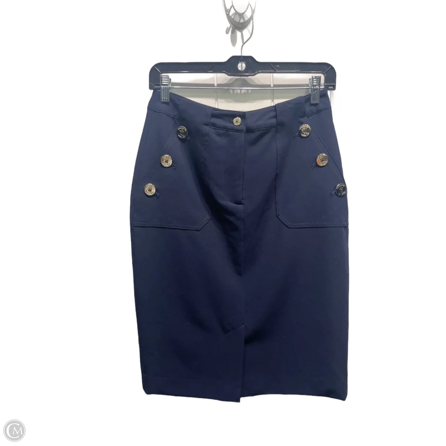 Skirt Mini & Short By Tommy Hilfiger In Navy, Size: 2