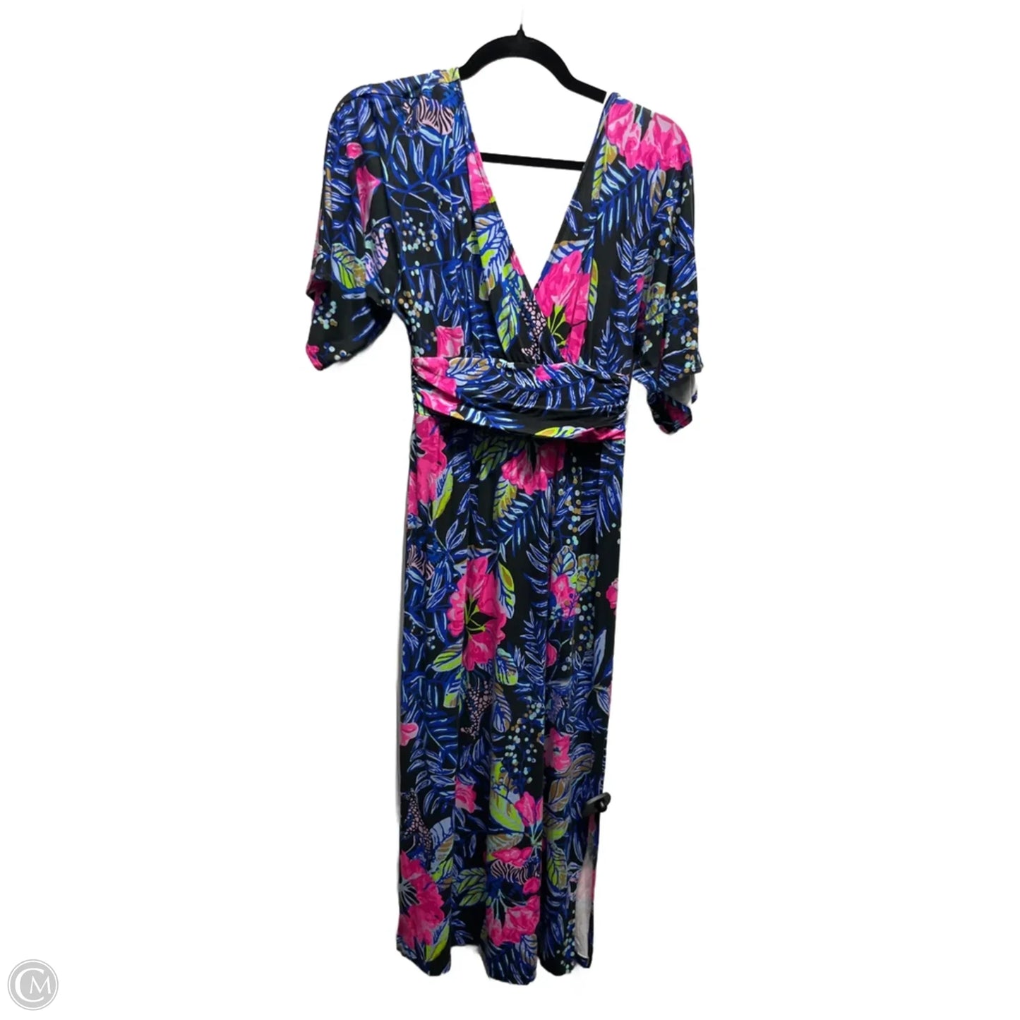 Dress Designer By Lilly Pulitzer In Blue & Pink, Size: Xs